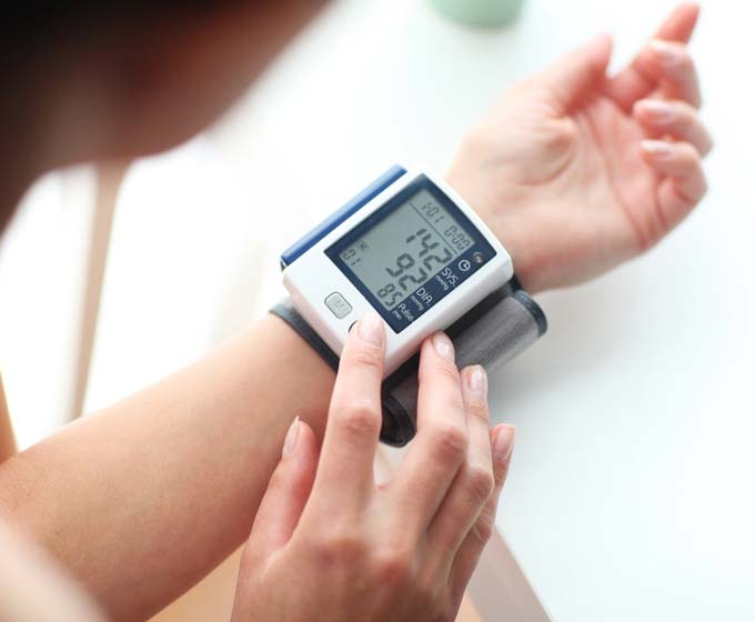 Blutdruck Messgerät Messung 