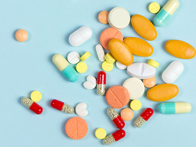 Medikamente Tabletten Kapseln Form